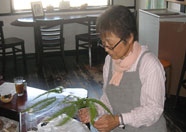 山野草を仕分け
